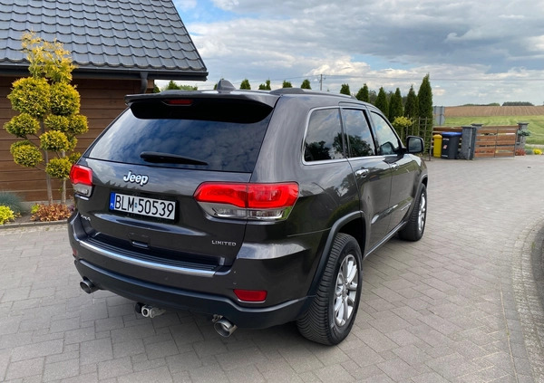 Jeep Grand Cherokee cena 96000 przebieg: 147000, rok produkcji 2014 z Łomża małe 497